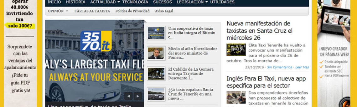 Digital para el mundo del taxi
