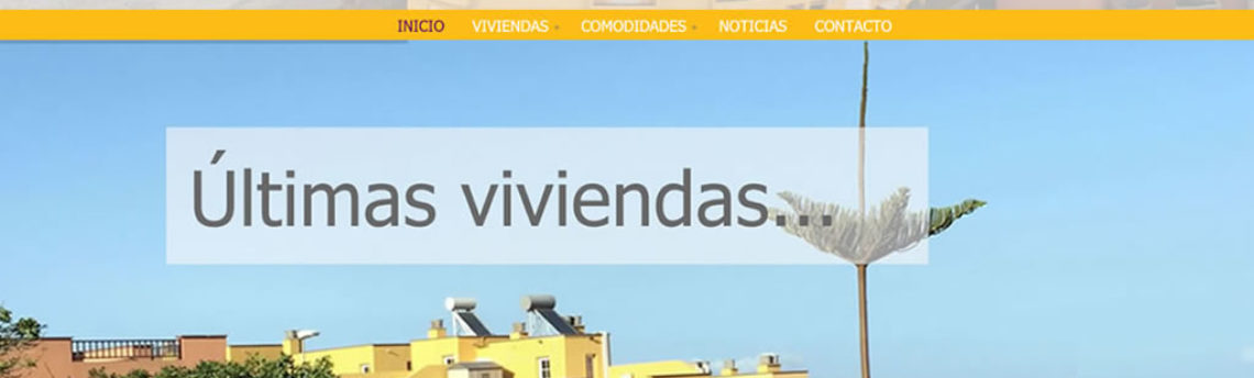 Web para Urbanización Jardines de Geneto