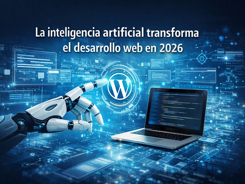 La IA se perfila como herramienta indispensable para el desarrollo web.